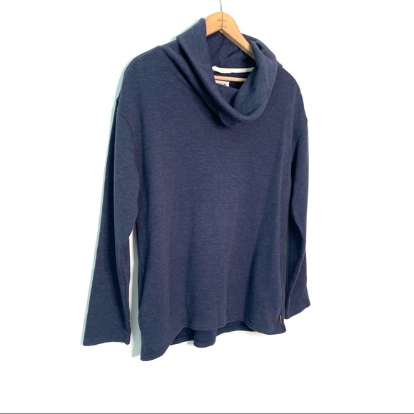 Burton | Blue Turtleneck Sweatshirt - Picture 2 of 5